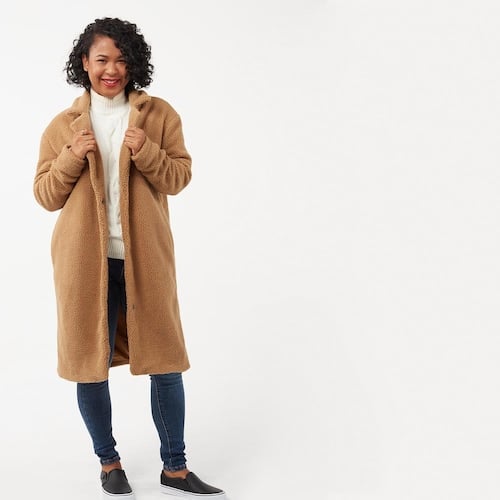Kohls teddy bear coat clearance