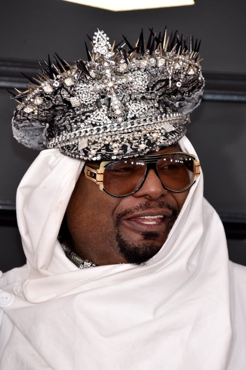 When We Spotted This Crown (Hat?) on Musician George Clinton