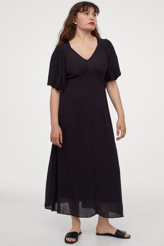 Black One Shoulder Puff Sleeve Bodycon Dress | PrettyLittleThing IE