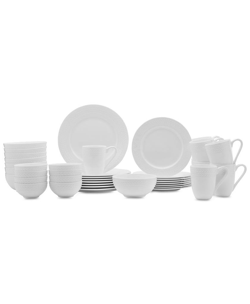 A Dinnerware Set: Mikasa Tate 40-Pc. Dinnerware Set