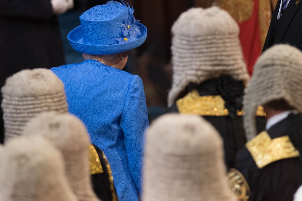 Queen Elizabeth II's EU Flag Hat