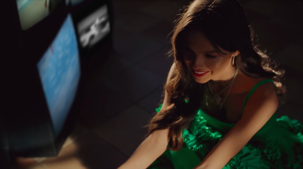 Shop Olivia Rodrigo's Green Dress in the "Deja Vu" Video