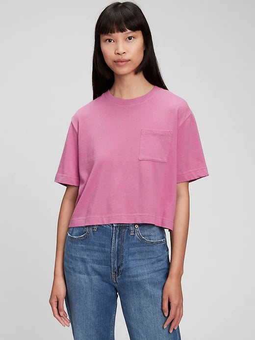 Gap cropped t shirt Outlet
