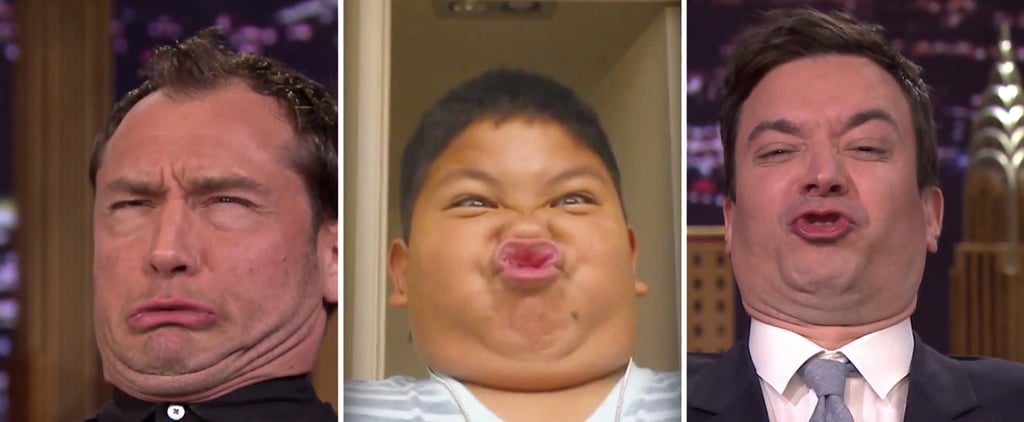 Jude Law's Funny Faceoff With Jimmy Fallon | Video