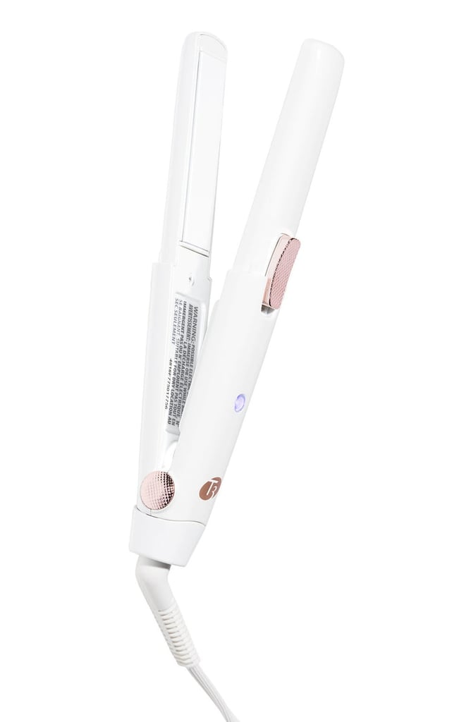 T3 SinglePass Compact Travel Styling Flat Iron With Cap