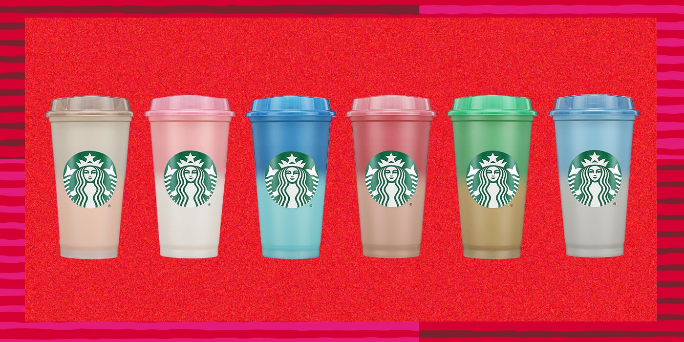 MERRY EVERYTHING | Starbucks Color Changing Cup | Reusable Hot Cup |  Customizable | Retro Ornaments