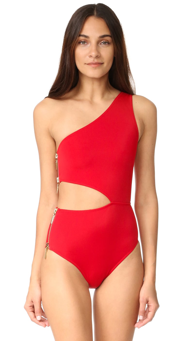 OYE Swimwear Kim One-Shoulder Swimsuit