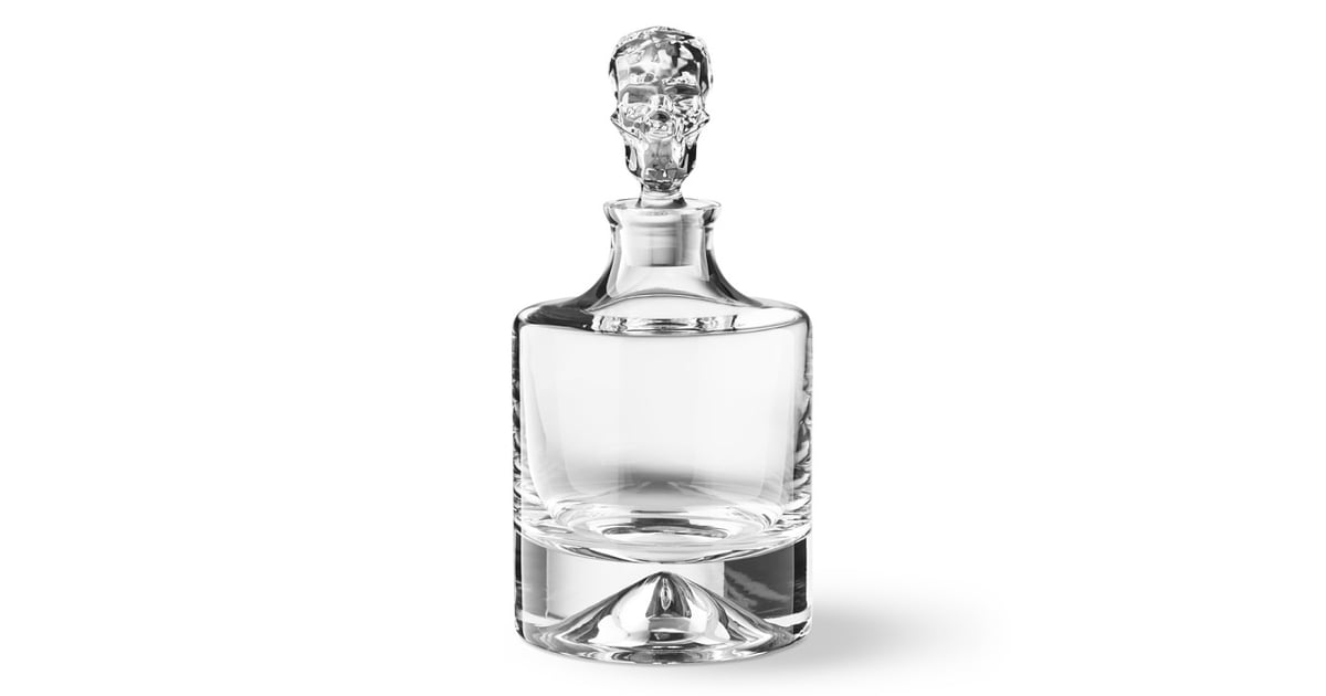 Shade Skull Decanter ($120) Williams Sonoma Halloween Decor 2017