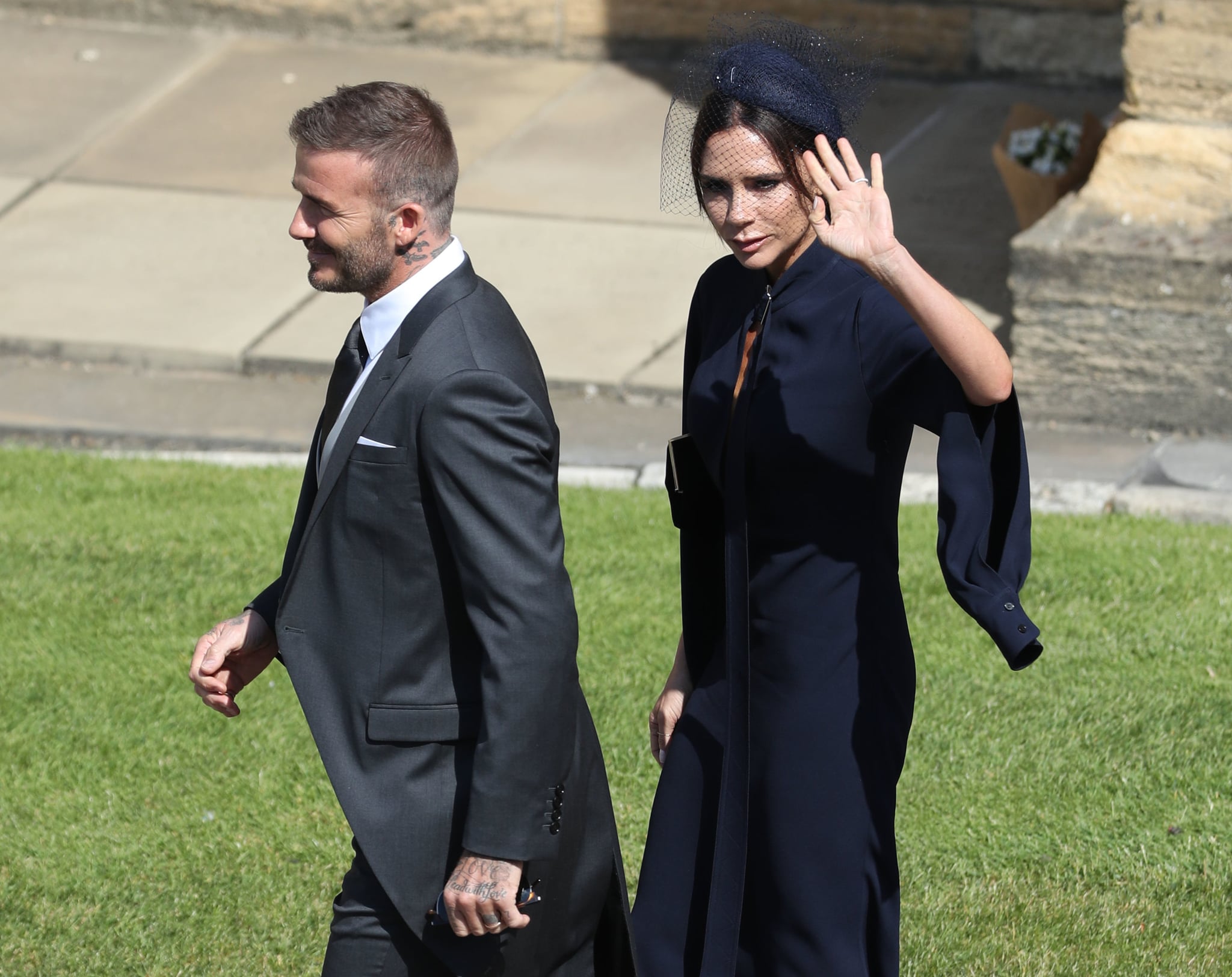 victoria beckham meghan markle wedding