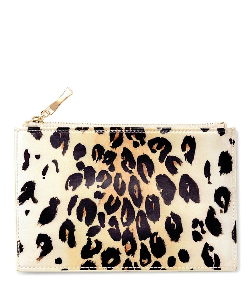 Kate Spade Cheetah Ikat Pencil Pouch