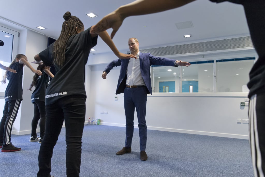 Prince William Dancing Pictures September 2016