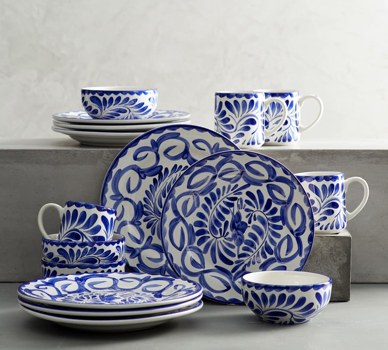 Best Colorful Dinnerware Set From Pottery Barn