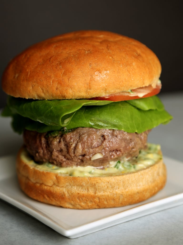 Brie-Stuffed Burgers