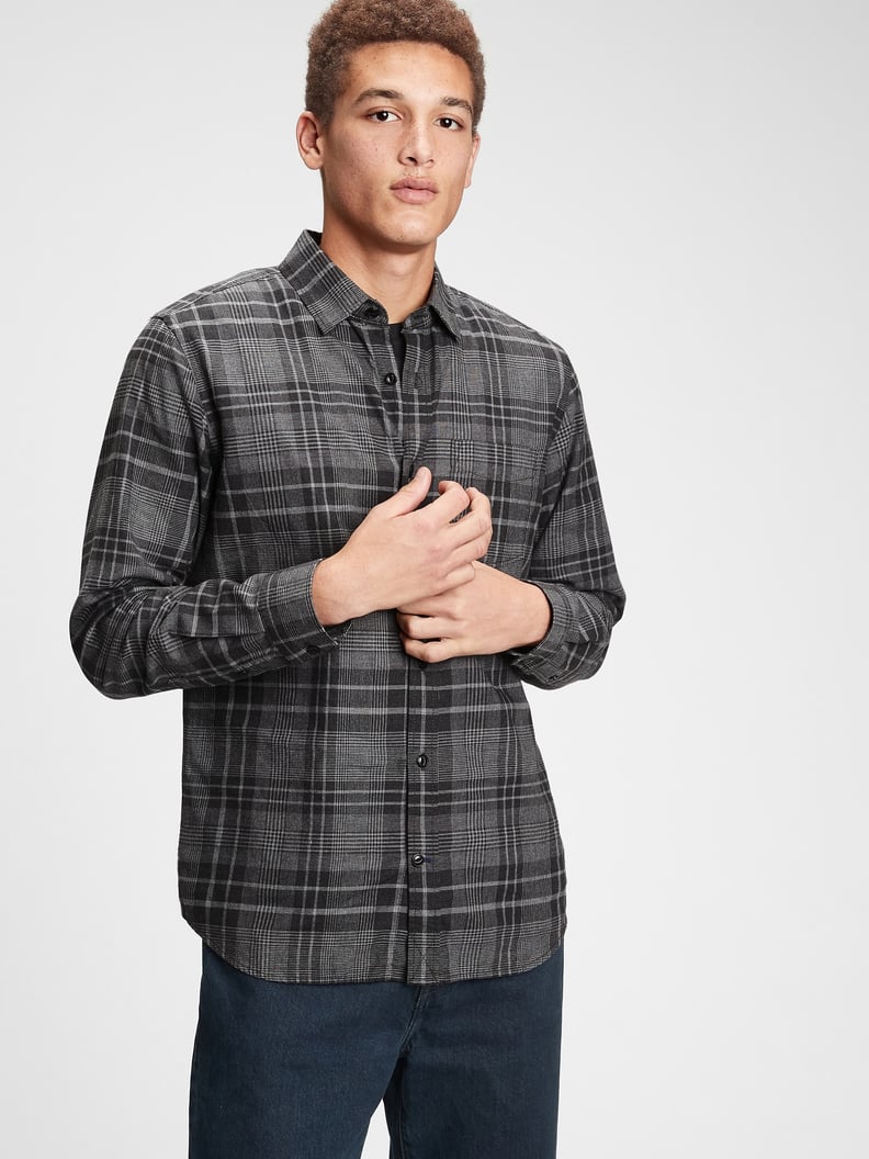 Gap Smart Flannel Shirt