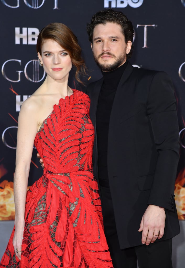 Kit Harington Rose Leslie at Game of Thrones Premiere 2019