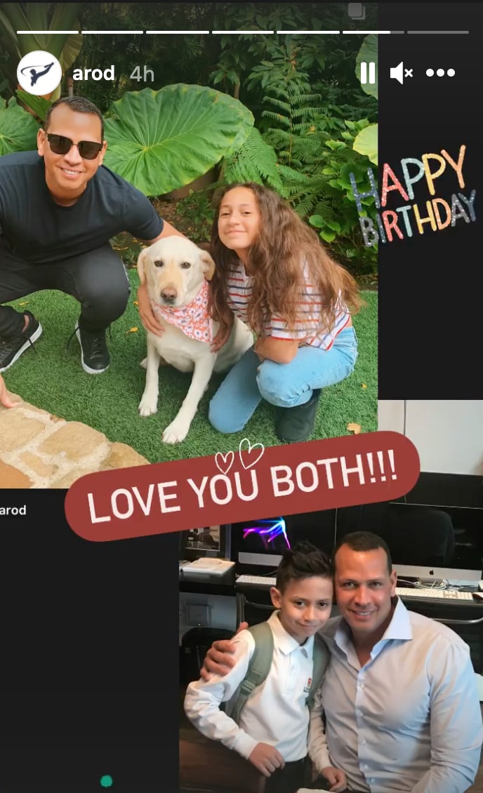 The Sweet Photos Alex Rodriguez Shared For Emme and Max's 13th Birthday