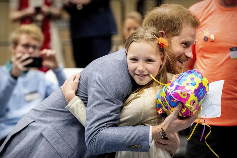 When This Little Girl Gave Him a Balloon