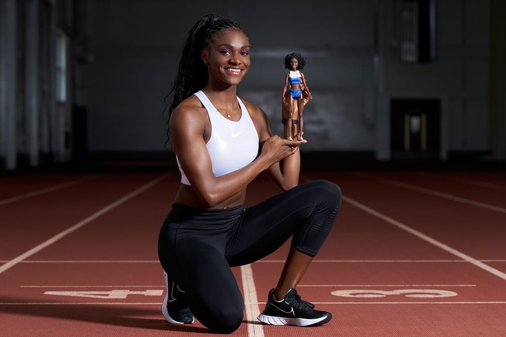 Sprinter Dina Asher-Smith Has Been Turned Into a Barbie Doll