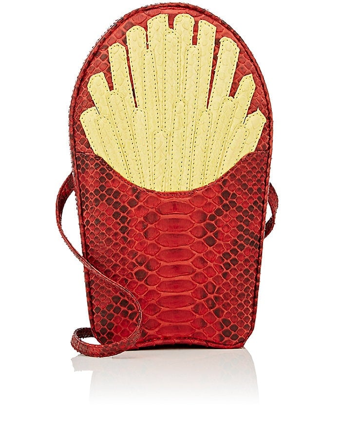 Gelareh Mizrahi "Would You Like Fries With That" Python Clutch