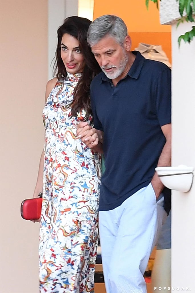 George and Amal Clooney Holding Hands in Italy June 2018