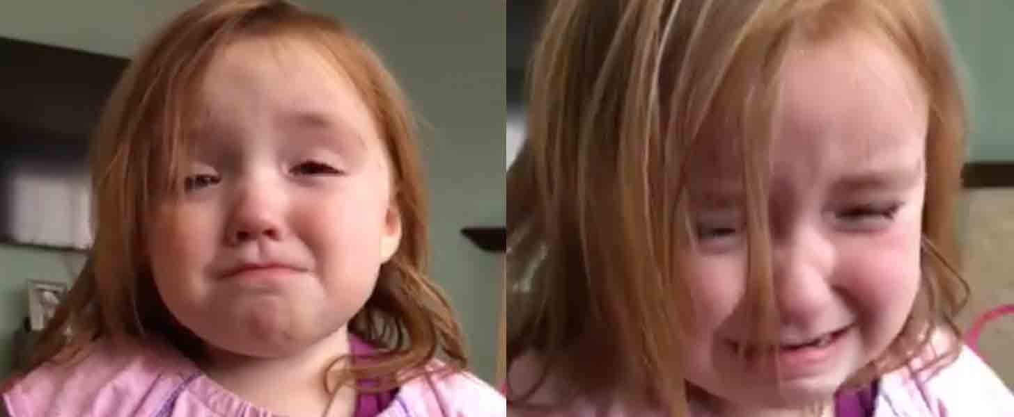Little Girl Crying Over Waffles Video | POPSUGAR Family Crysis Management