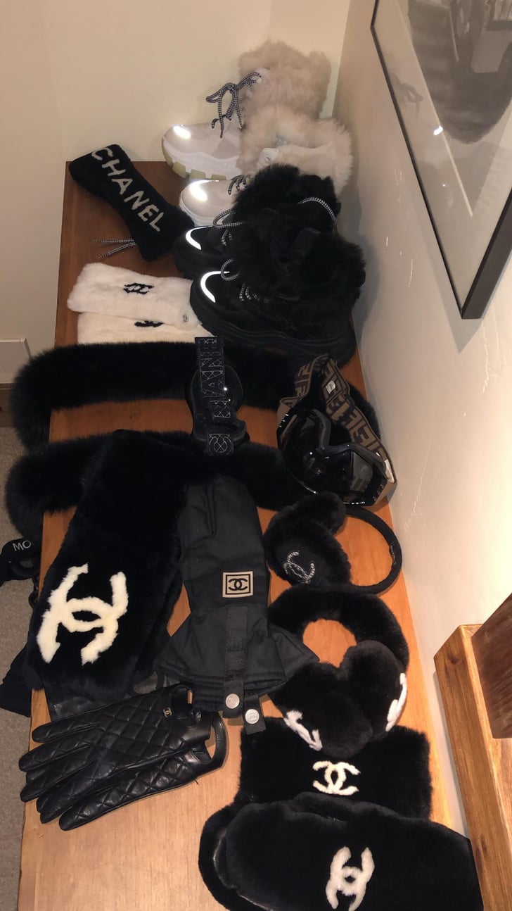 Kylie Jenner's Chanel Snow Accessories Kylie Jenner's Vintage Chanel