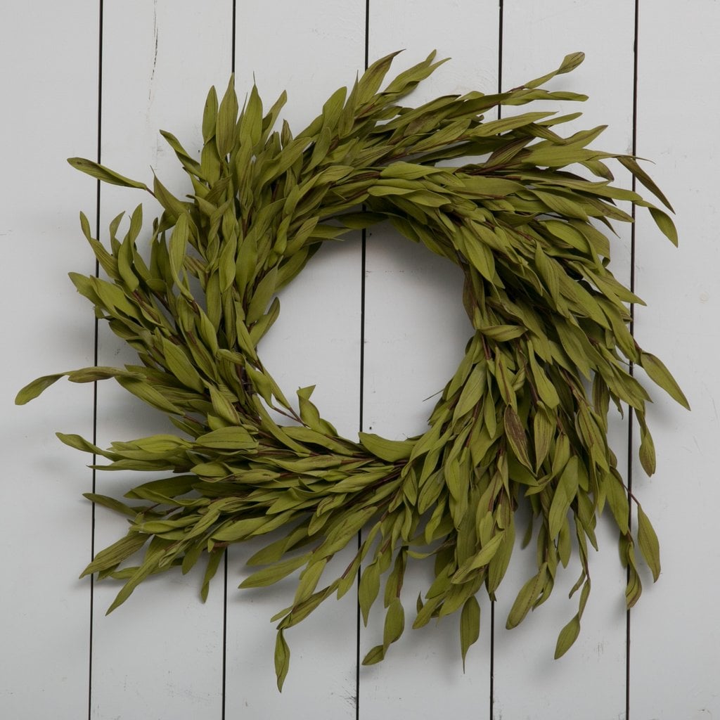 Olive leaf wreath 50  farmhouse porch decor  popsugar home photo 15 Olive leaf wreath 50  farmhouse porch decor  popsugar home photo 15