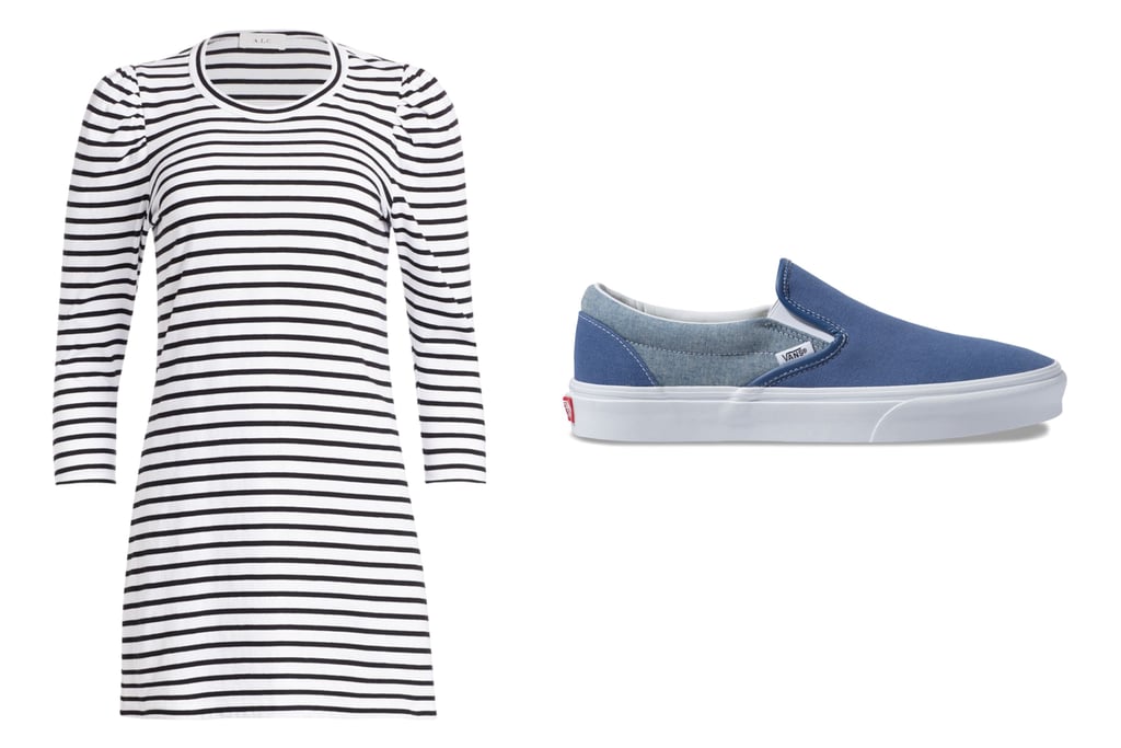How To Wear A Dress With Sneakers For Summer 2019 Popsugar Fashion