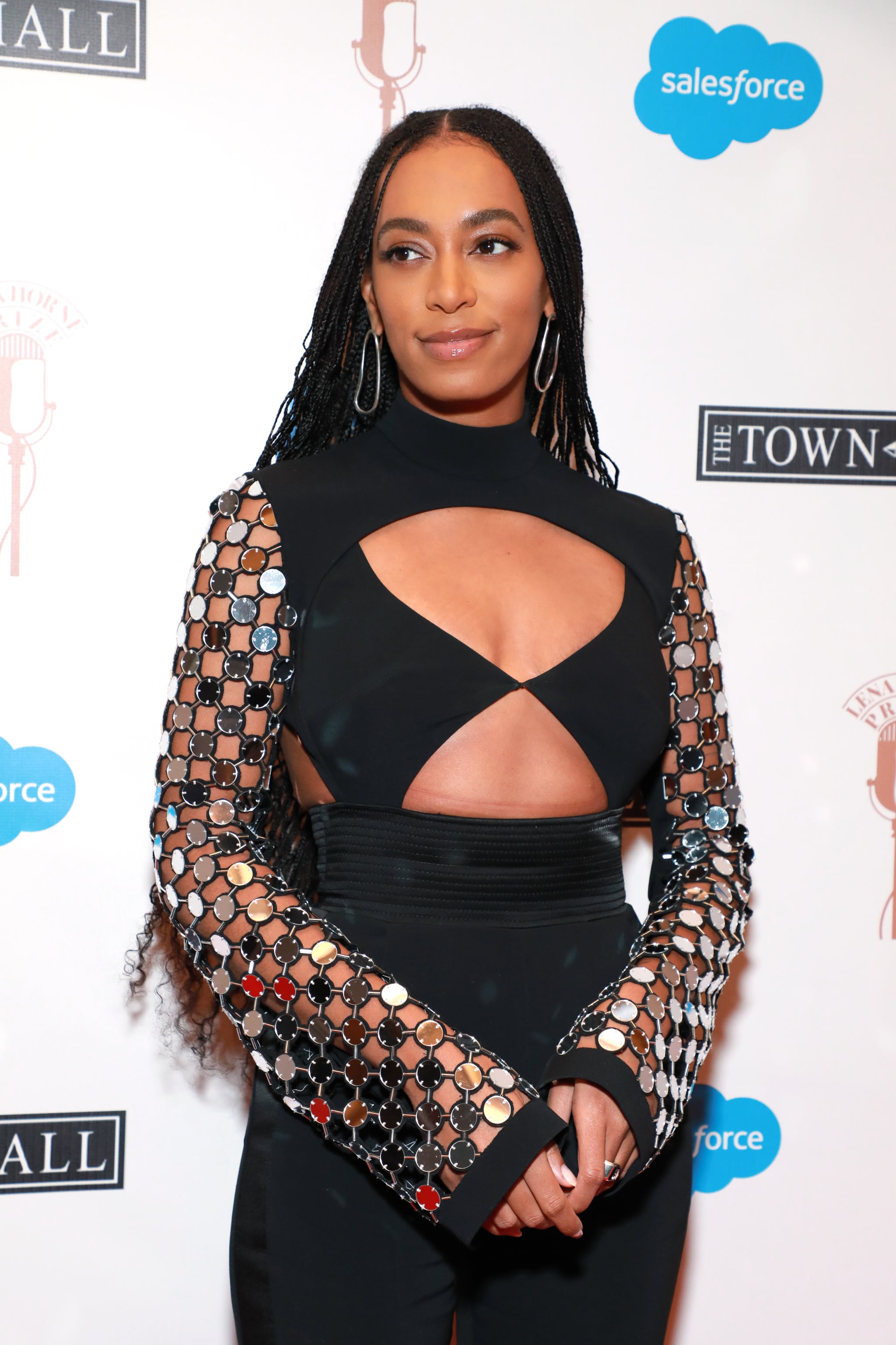 NEW YORK, NEW YORK - FEBRUARY 28: Solange Knowles attends the Lena Horne Prize Event Honoring Solange Knowles Presented by Salesforce at the Town Hall on February 28, 2020 in New York City. (Photo by Jason Mendez/Getty Images for The Town Hall)