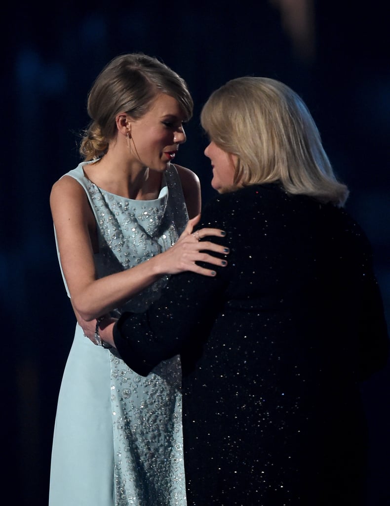 Taylor Swift With Her Mom at the ACM Awards 2015