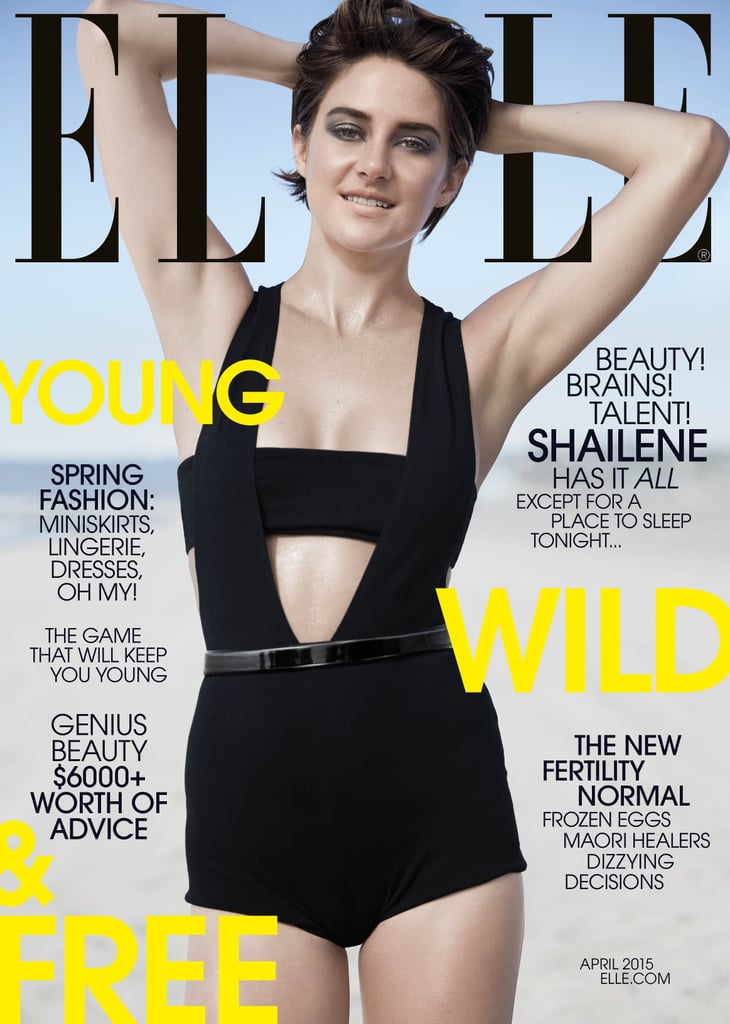 Shailene Woodley in Elle Magazine April 2015