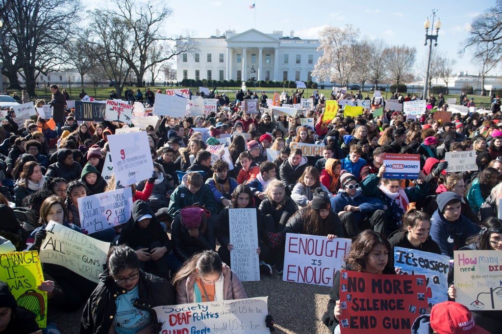 National School Walkout 2018 Gun-Control Protest Pictures