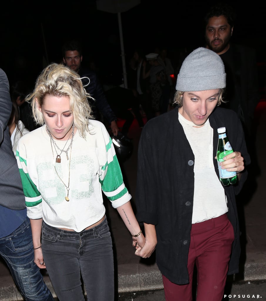 Kristen Stewart and Alicia Cargile Hold Hands in Cannes 2016