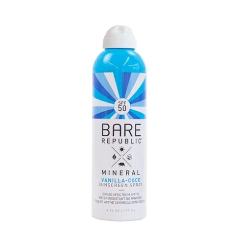 Bare Republic Mineral Spray Vanilla Coconut SPF 50
