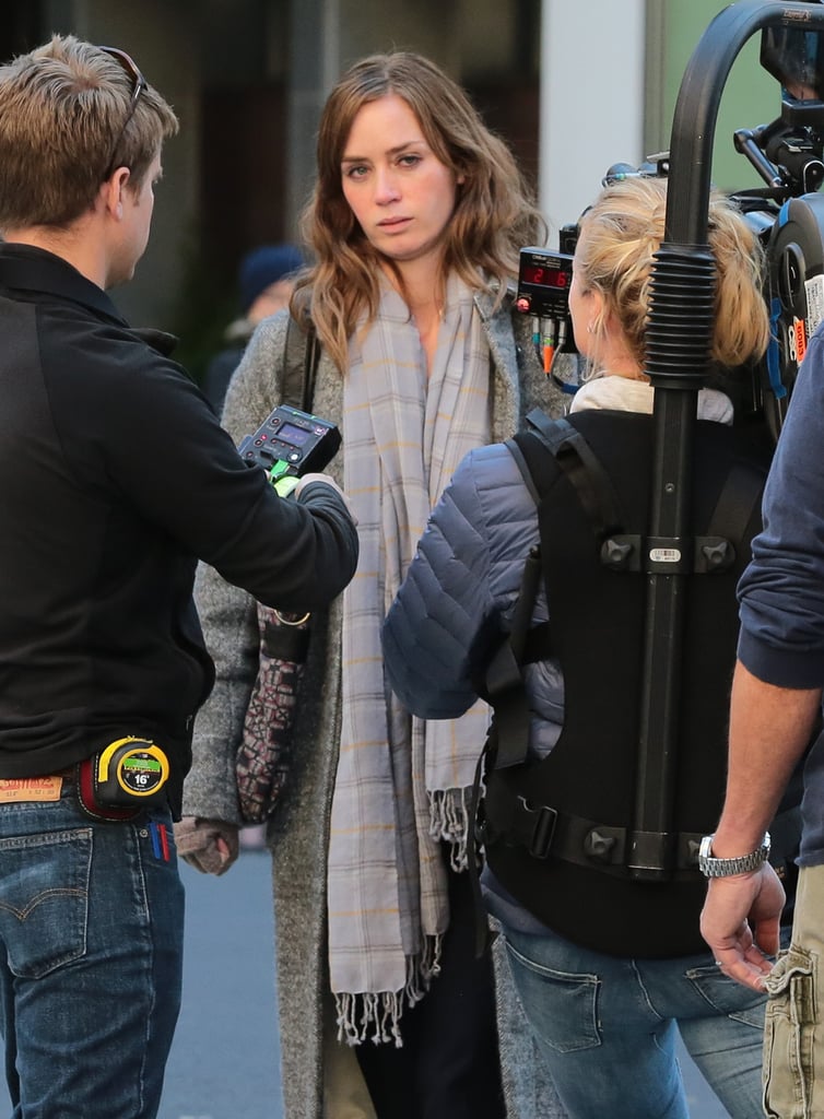 The Girl on the Train Movie Set Pictures