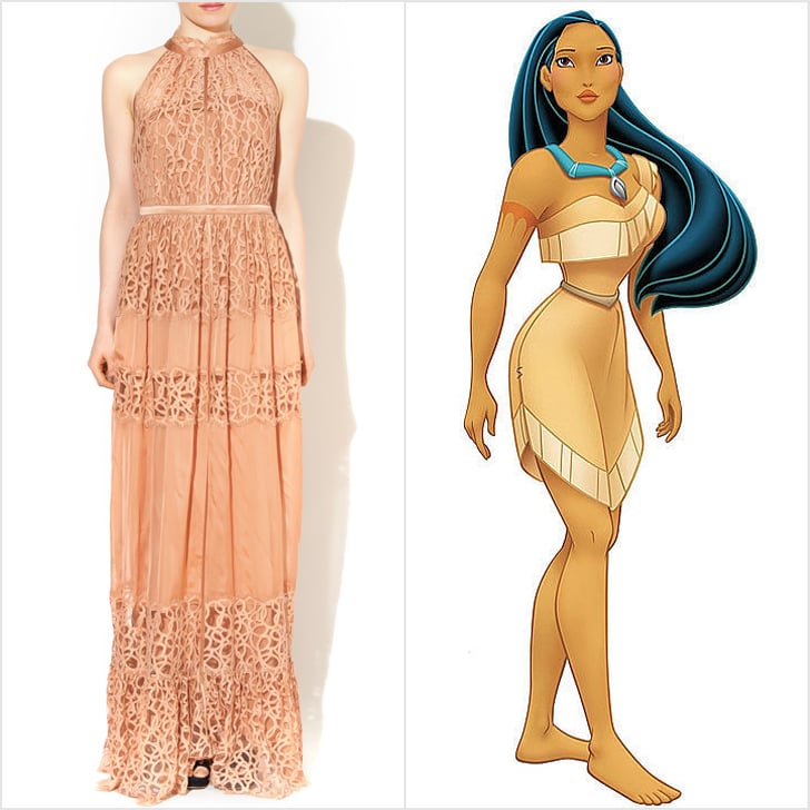 Pocahontas | Disney Princess Wedding Dresses | POPSUGAR Fashion Photo 6