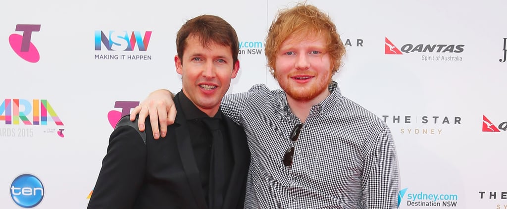 James Blunt Quotes About Ed Sheeran's Face Getting Cut