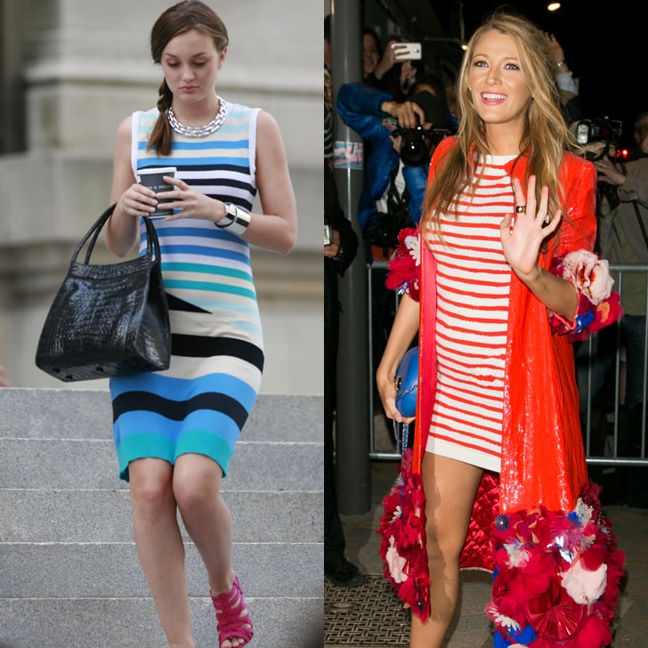 When She Combined Stripes and Bright Colors in 1 Standout Look