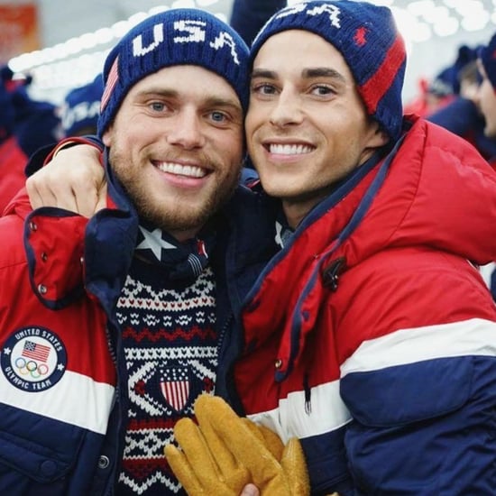 Gus Kenworthy and Adam Rippon at the Olympics 2018