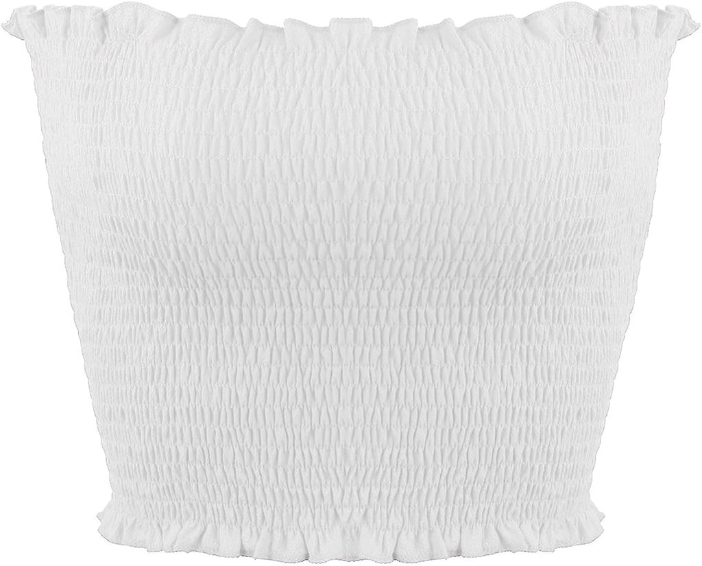 A Flattering Bandeau Tube Crop Top