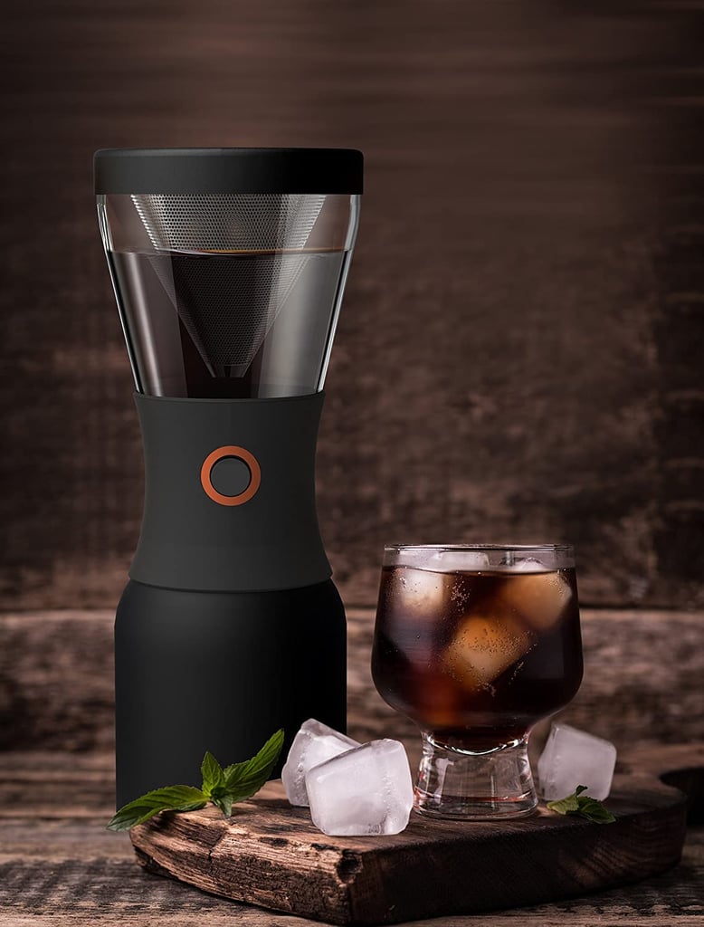 Portable Cold Brew Coffee Maker 34oz Asobu Black