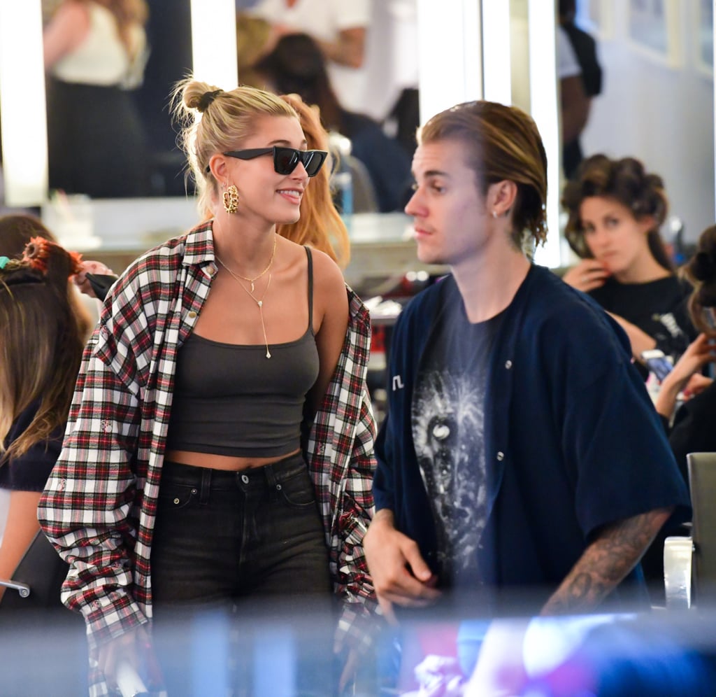 Hailey Baldwin and Justin Bieber Out in NYC August 2018