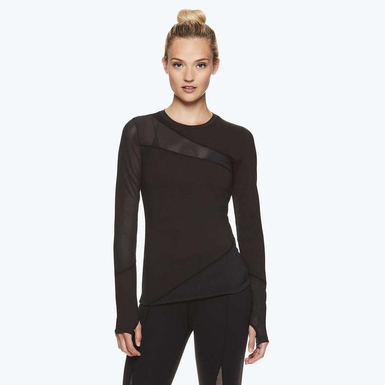 A Stretchy, Long-Sleeved Top