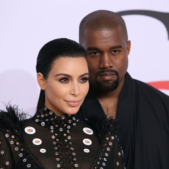 Kanye Styles Kim in Lingerie