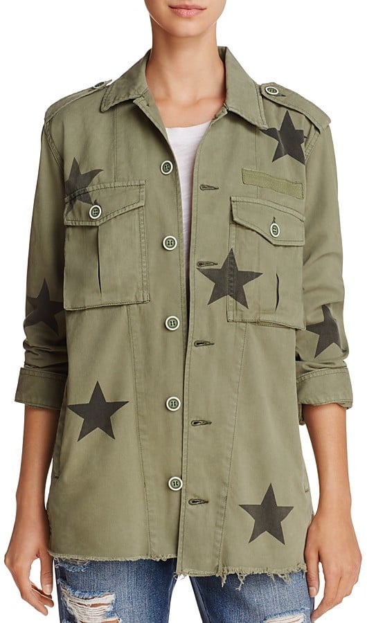 Pistola Camilo Star-Print Military Jacket