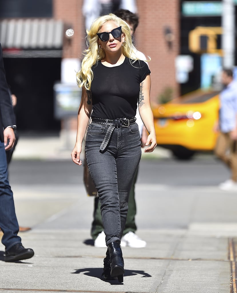 Lady Gaga Walking Around NYC August 2016