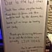 Trick or Treating Sign Sparking Debate