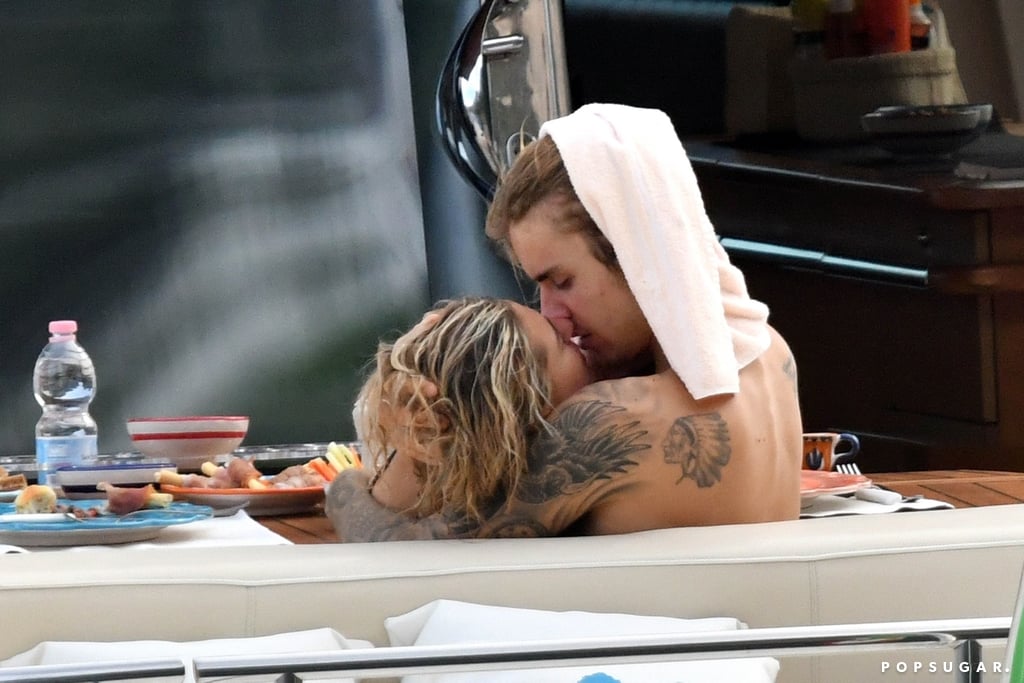 Justin Bieber and Hailey Baldwin PDA in Italy September 2018