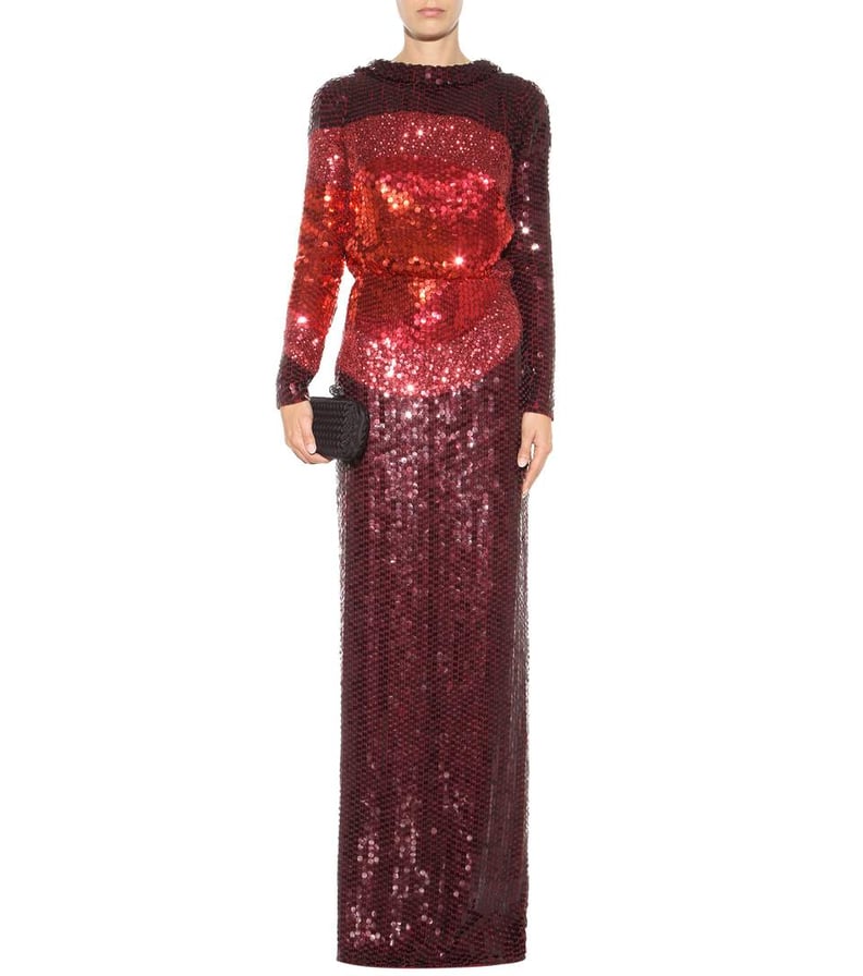 Tom Ford Sequin-Embellished Silk Gown