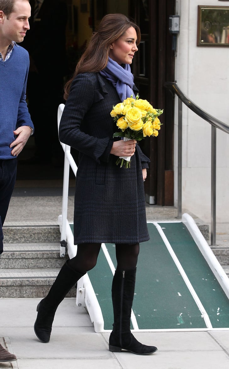 Kate Middleton at King Edwards VII Hospital in 2012 | Kate Middleton's ...
